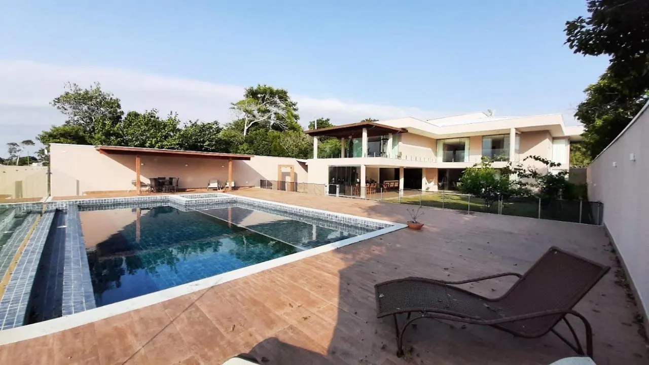 펜션 Casa Outeiro Sao Francisco Com Vista Mar Com 4 Suites 포르투세구로 브라질