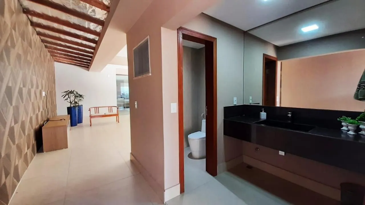 펜션 Casa Outeiro Sao Francisco Com Vista Mar Com 4 Suites 포르투세구로 브라질